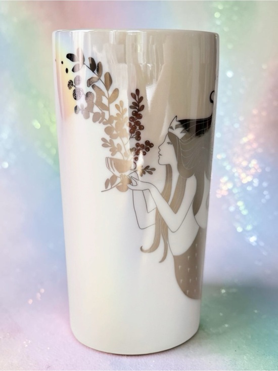 Starbucks Other - Starbucks 2021 Iridescent Siren 12 Oz. Tumbler With Sip Lid Travel Mug